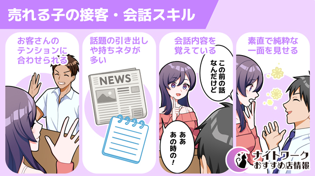 売れる子の接客・会話スキル