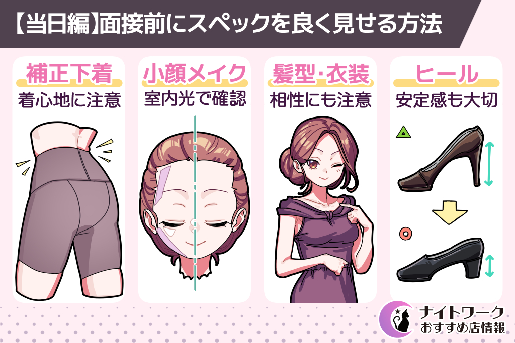 【当日編】面接前に少しでもスペックを良く見せる方法