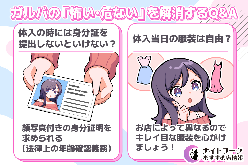 ガルバ初体入でも大丈夫！「怖い・危ない」を解消するQ&A